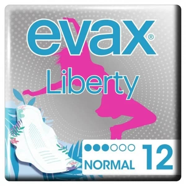 Compresas normal con alas Liberty Evax 12 ud. - 12.03 ud - Imagen del producto en Findit