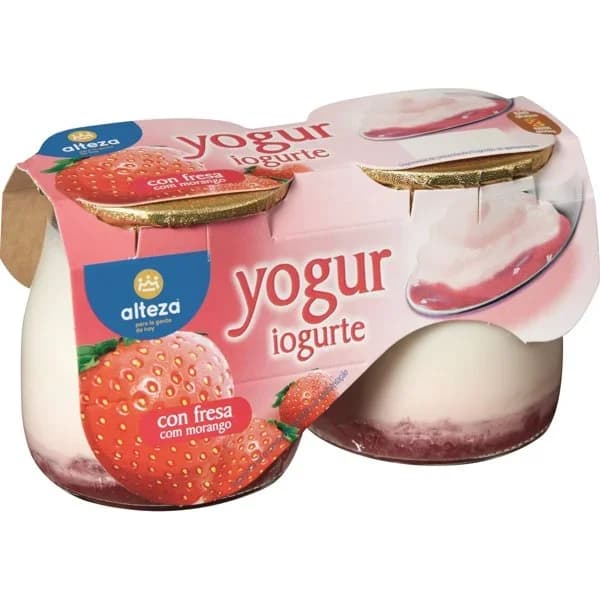 Yogur Con Fresa Tarro Cristal - 0.27 kg - Imagen del producto en Findit
