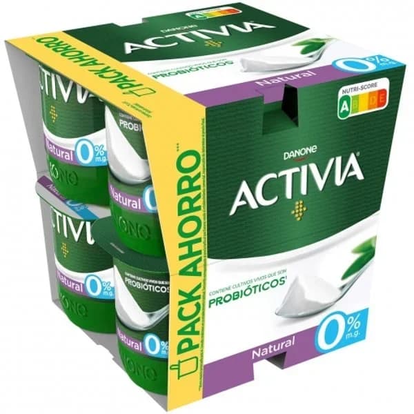 Bífidus desnatado natural Activia zero m.g. - 0.96 kg - Imagen del producto en Findit