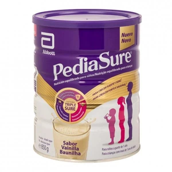 Alimento completo-equilibrado de vainilla PEDIASURE, lata 850 g - 0.85 kg - Imagen del producto en Findit