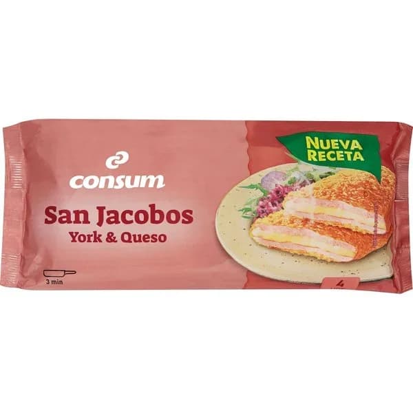 San Jacobos 4 Unidades congelados - 0.32 kg - Imagen del producto en Findit