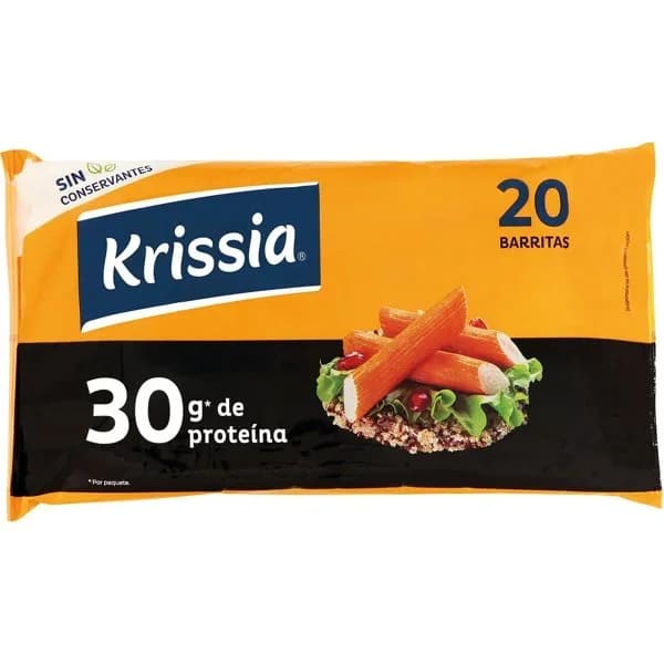Barritas de cangrejo proteína 20 unidades 300 g - 0.3 kg - Imagen del producto en Findit