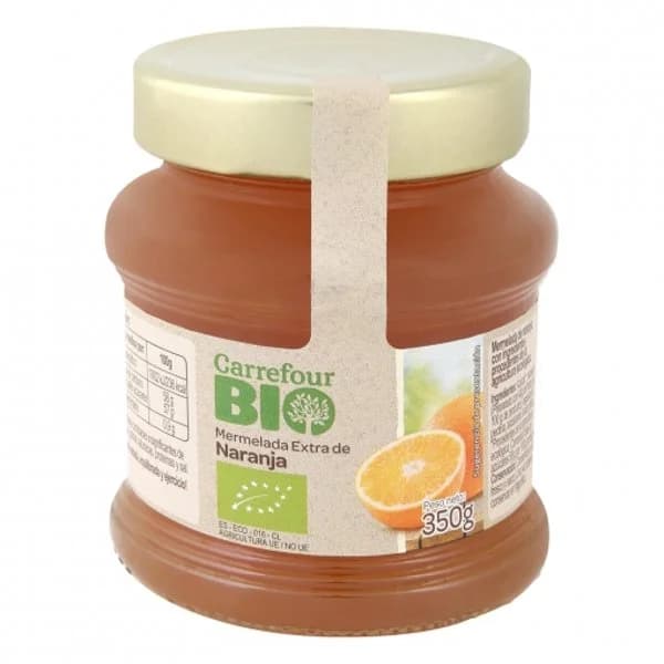 Mermelada de naranja ecológica Carrefour Bio 350 g. - 0.4 kg - Imagen del producto en Findit