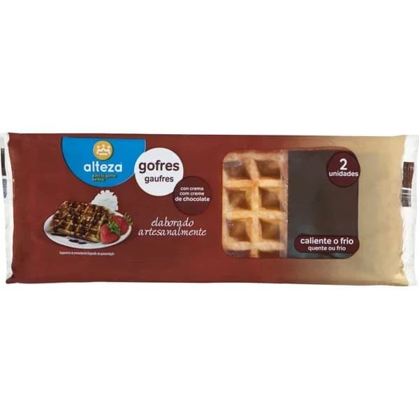 Gofre Crema Chocolate 2U - 0.28 kg - Imagen del producto en Findit