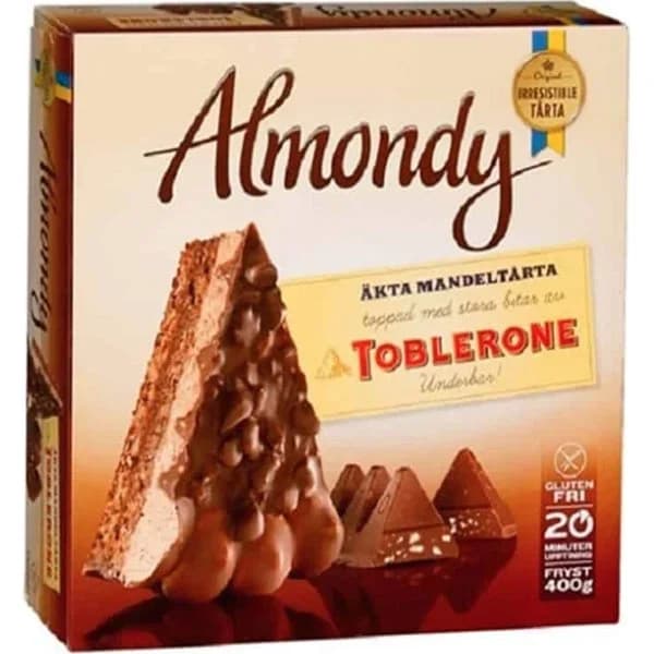 Helado Tarta Almendras Con Toblerone - 0.4 kg - Imagen del producto en Findit