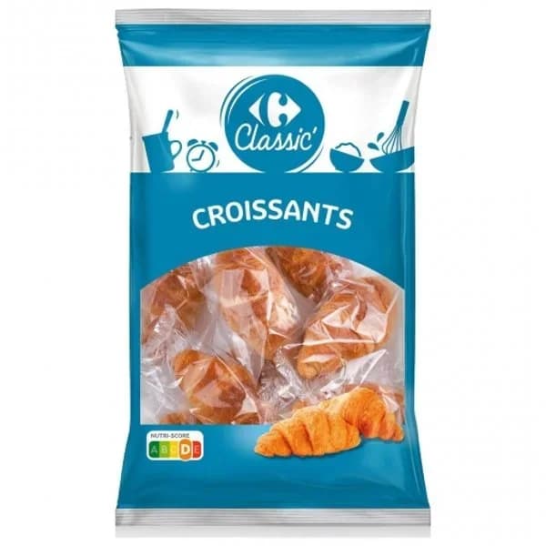Croissants Classic' Carrefour 350 g. - 0.35 kg - Imagen del producto en Findit