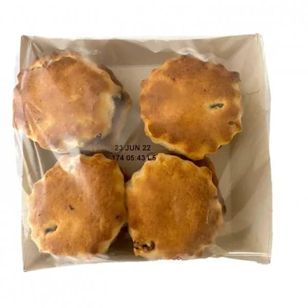 Bollos con pasas sultanas Haywood & Padget 500 g. - 0.5 kg - Imagen del producto en Findit