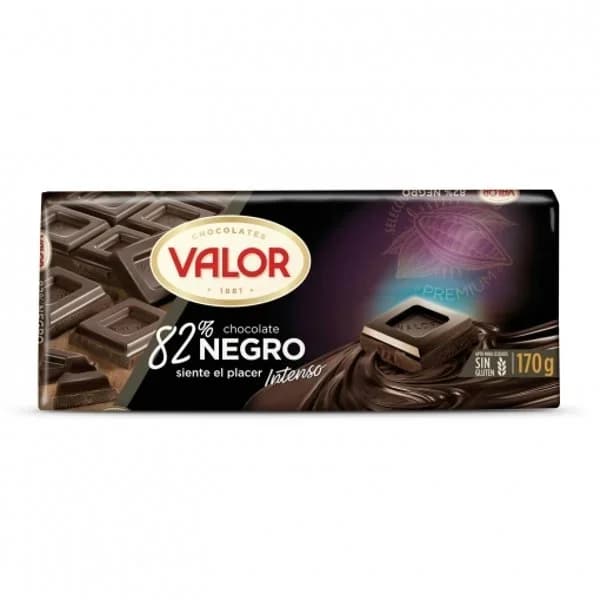 Chocolate Negro 82% Tableta 170G - 0.17 kg - Imagen del producto en Findit