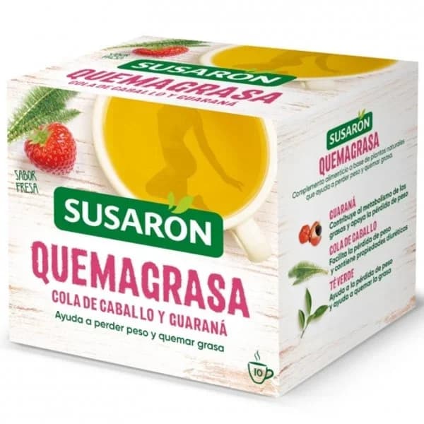 Infusión quemagrasa SUSARON, caja 10 sobres - 0.01 kg - Imagen del producto en Findit