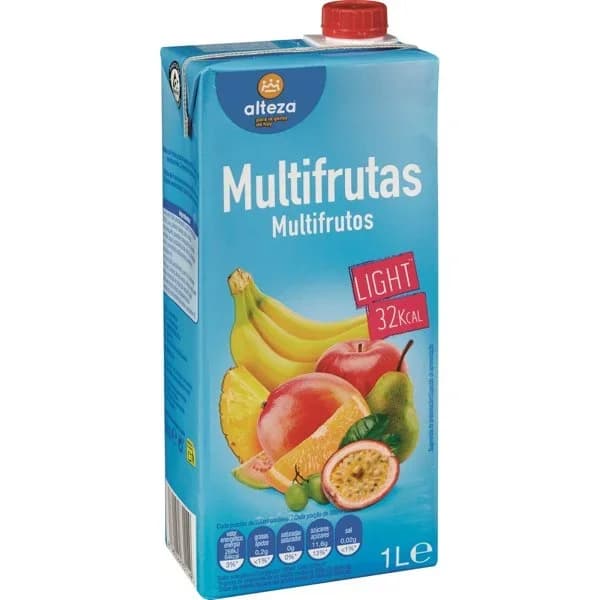 Zumo Multifruta Light Brik 1L - 1 l - Imagen del producto en Findit