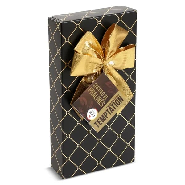 Surtido de bombones de chocolate belga Temptation de Dia caja 100 g - 0.1 kg - Imagen del producto en Findit
