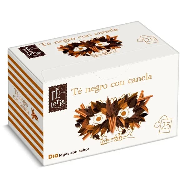 Té negro con canela Tetería de Dia caja 25 unidades - 23.33 ud - Imagen del producto en Findit