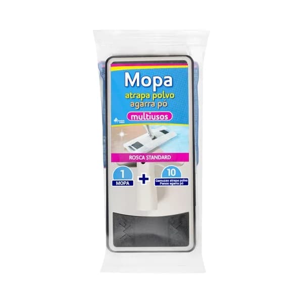 Mopa atrapa polvo Bosque Verde multiusos - 1 ud - Imagen del producto en Findit