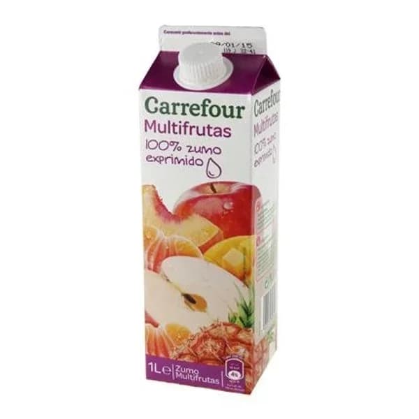 Zumo multifrutas exprimido Carrefour Extra brik de 1 l. - 1 l - Imagen del producto en Findit