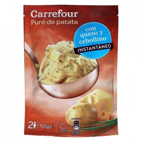 Puré de patatas Carrefour 105 g. - 0.11 kg - Imagen del producto en Findit