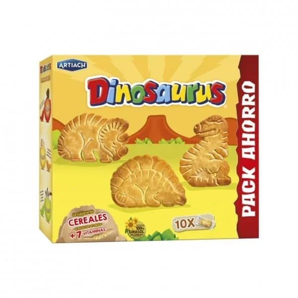 Galleta Dinosaurus ARTIACH, caja 411 g - 0.41 kg - Imagen del producto en Findit