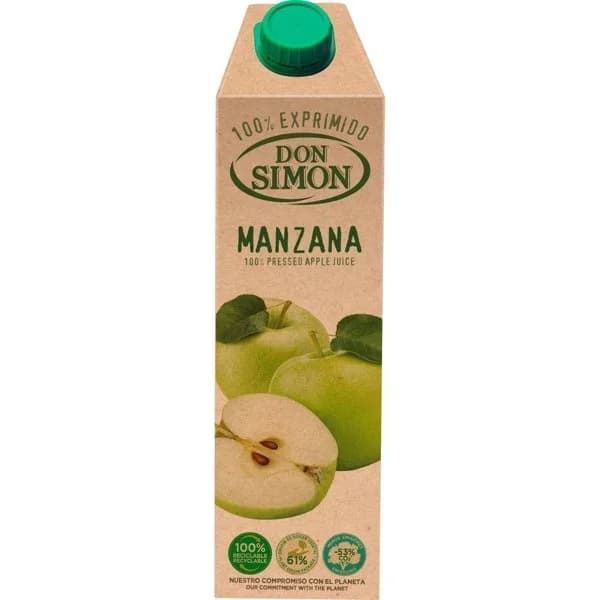 Zumo Manzana Exprimido - 1 l - Imagen del producto en Findit