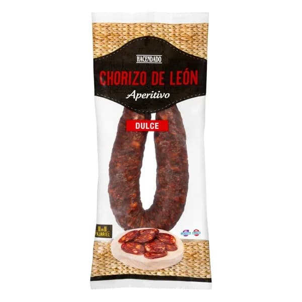Chorizo sarta extra ahumado De León - 0.35 kg - Imagen del producto en Findit