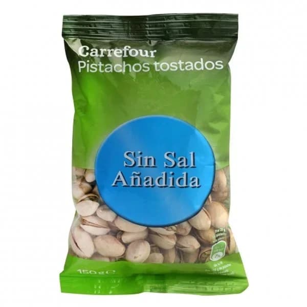 Pistachos tostados sin sal añadida Carrefour 150 g. - 0.15 kg - Imagen del producto en Findit
