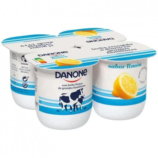 Yogur Limón 4UD - 0.48 kg - Imagen del producto en Findit