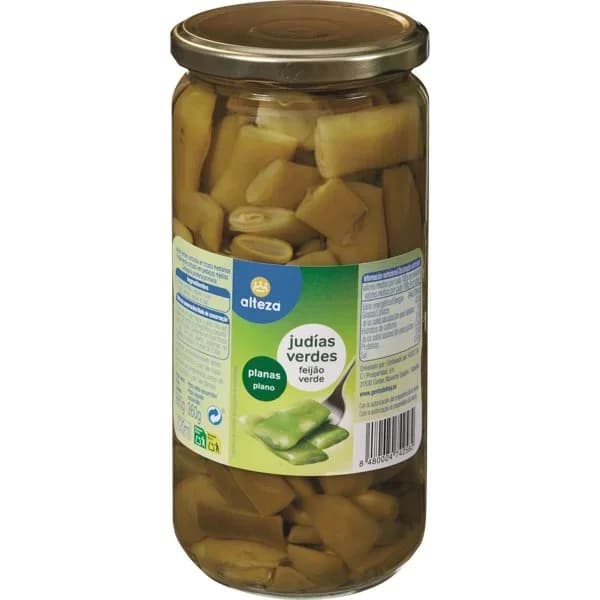 Judia Verde Ancha Cortada - 0.36 kg - Imagen del producto en Findit