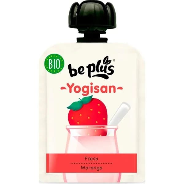 Fresa y Platano Yogisan - 1 ud - Imagen del producto en Findit