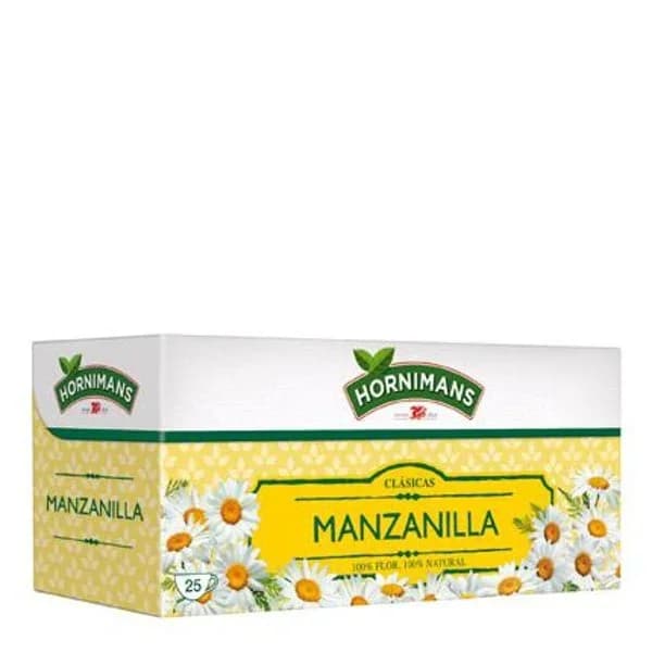 Manzanilla HORNIMANS, caja 25 sobres - 25 ud - Imagen del producto en Findit