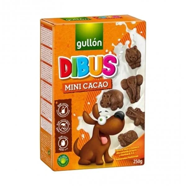 Galleta Dibus mini GULLÓN, caja 250 g - 0.25 kg - Imagen del producto en Findit