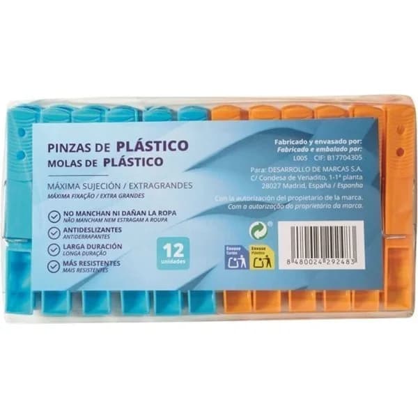 Pinza Plastico Extra Grande - 1 ud - Imagen del producto en Findit