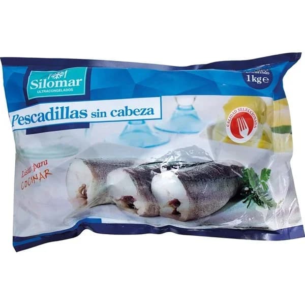 Pescadilla Sin Cabeza Enteras Congelada - 1 kg - Imagen del producto en Findit
