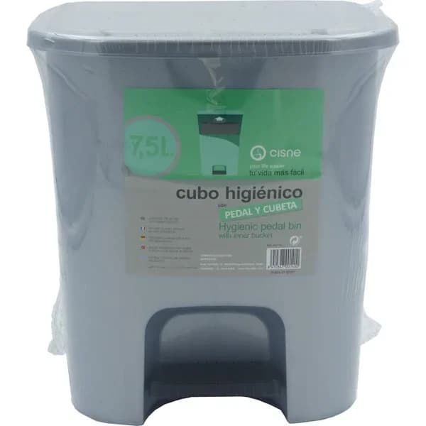 Cubo Basura Con Pedal 7.5L - 1 ud - Imagen del producto en Findit