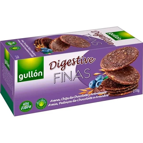 Galletas Digestive Thins Chocolate Avena - 0.22 kg - Imagen del producto en Findit