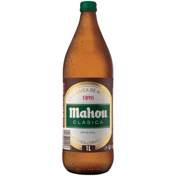 Cerveza Rubia Clásica Botella 1L - 1 l - Imagen del producto en Findit
