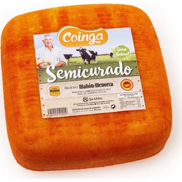 Queso Semicurado Mahon D.O.P - 1 kg - Imagen del producto en Findit
