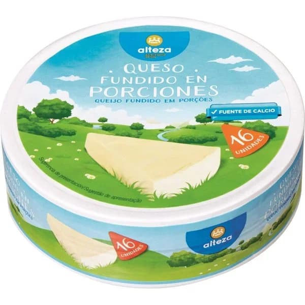 Queso Fundido 16 Porciones - 0.25 kg - Imagen del producto en Findit