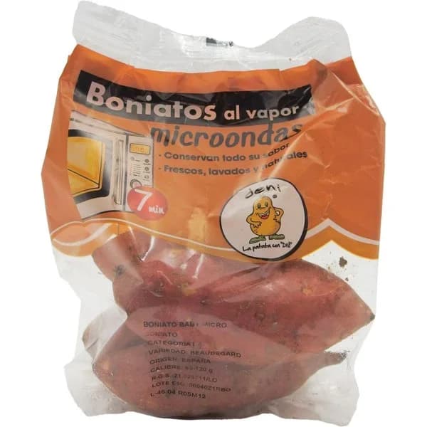 Boniato para micro bolsa de 400 g - 0.4 kg - Imagen del producto en Findit
