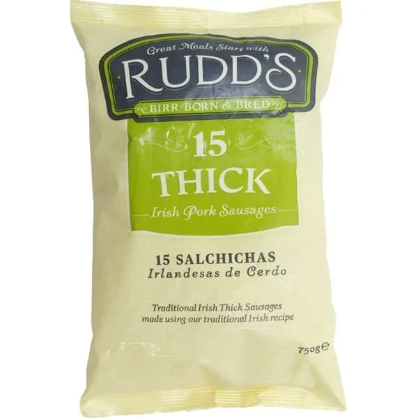 Salchichas Irish Thick Congeladas - 0.75 kg - Imagen del producto en Findit