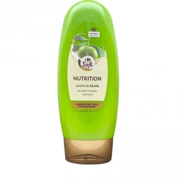 Acondicionador nutritivo aceite de oliva Carrefour Soft 300 ml. - 1 ud - Imagen del producto en Findit
