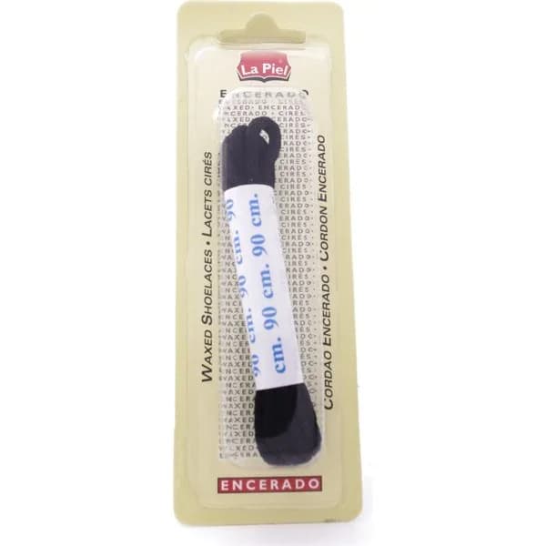 Cordon Zapato Clasico Negro 90Cm - 1 ud - Imagen del producto en Findit