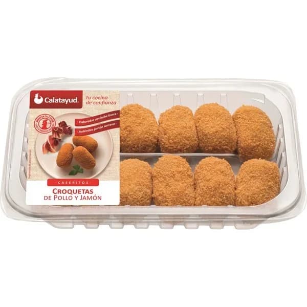 Croquetas Pollo y Jamon - 0.41 kg - Imagen del producto en Findit