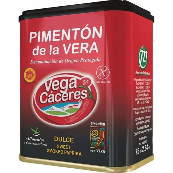 Pimenton Dulce de la Vera D.o - 0.08 kg - Imagen del producto en Findit