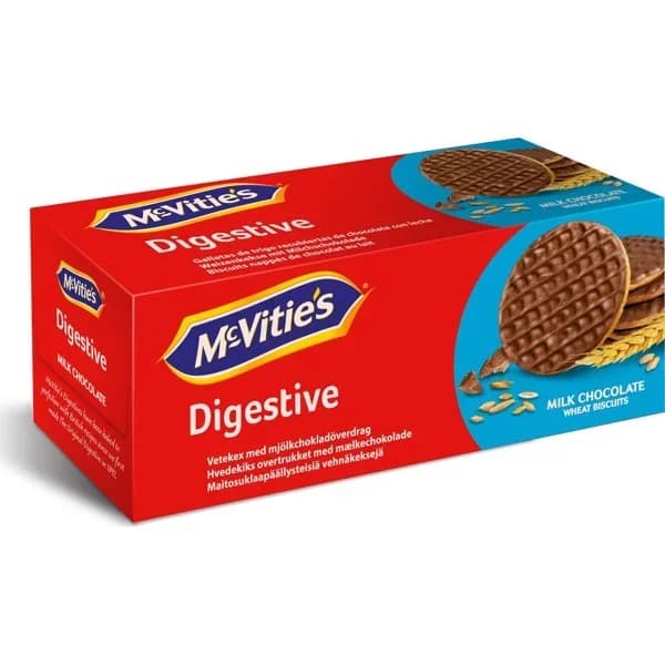 Galletas Digestive Chocolate Leche - 0.3 kg - Imagen del producto en Findit