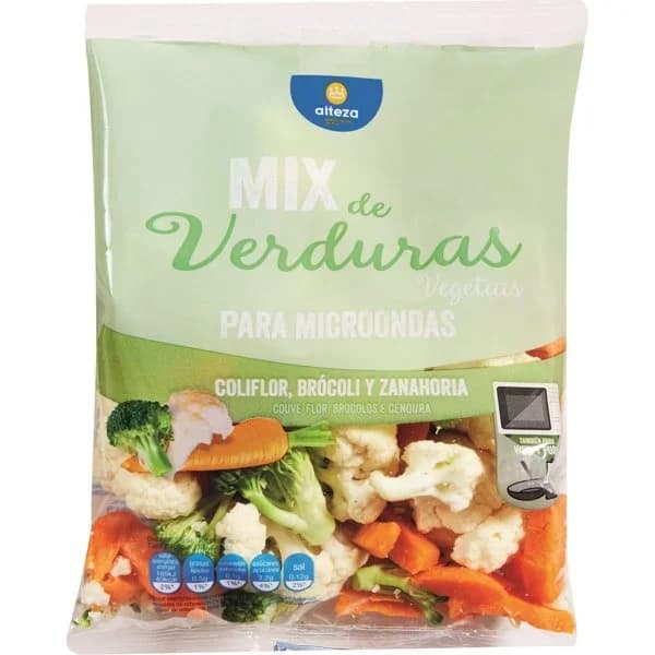 Verduras Micro (Brocoli, Coliflor, Zanahoria) - 0.3 kg - Imagen del producto en Findit