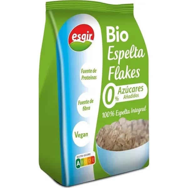 Cereales Copos Integrales  Espelta 0% Azucar - 1 ud - Imagen del producto en Findit