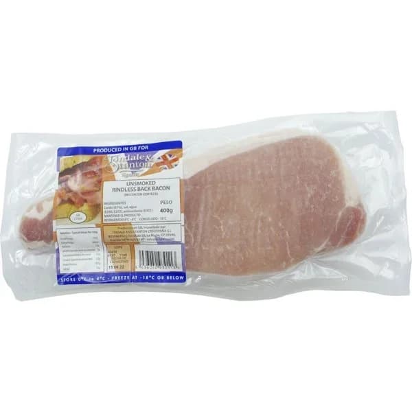 Bacon Sin Corteza Congelado - 0.4 kg - Imagen del producto en Findit