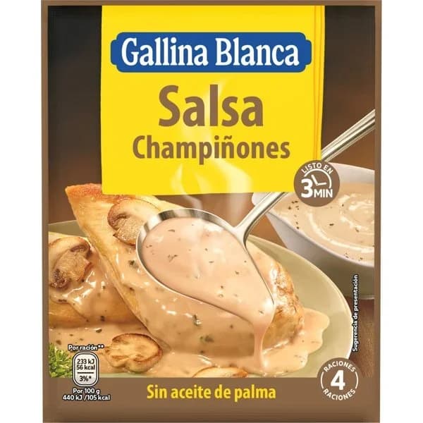 Salsa Champiñones - 0.02 kg - Imagen del producto en Findit