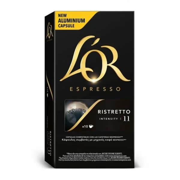 Café Cápsula Espresso Ristretto 10UD - 0.05 kg - Imagen del producto en Findit