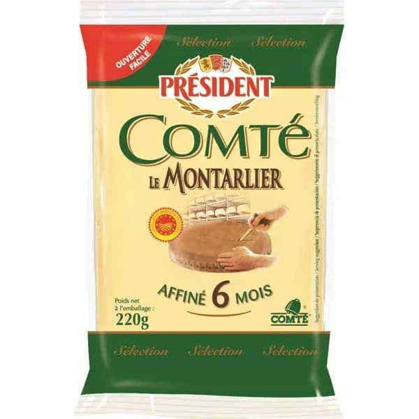 Queso comté President 200 g - 0.2 kg - Imagen del producto en Findit