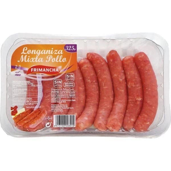 Longaniza Mixta Pollo Cerdo - 1 ud - Imagen del producto en Findit