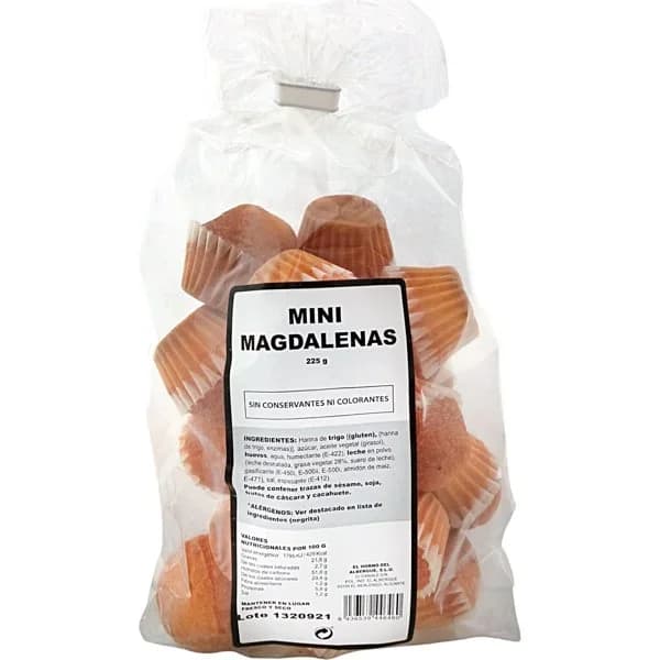 Mini Magdalenas - 0.23 kg - Imagen del producto en Findit